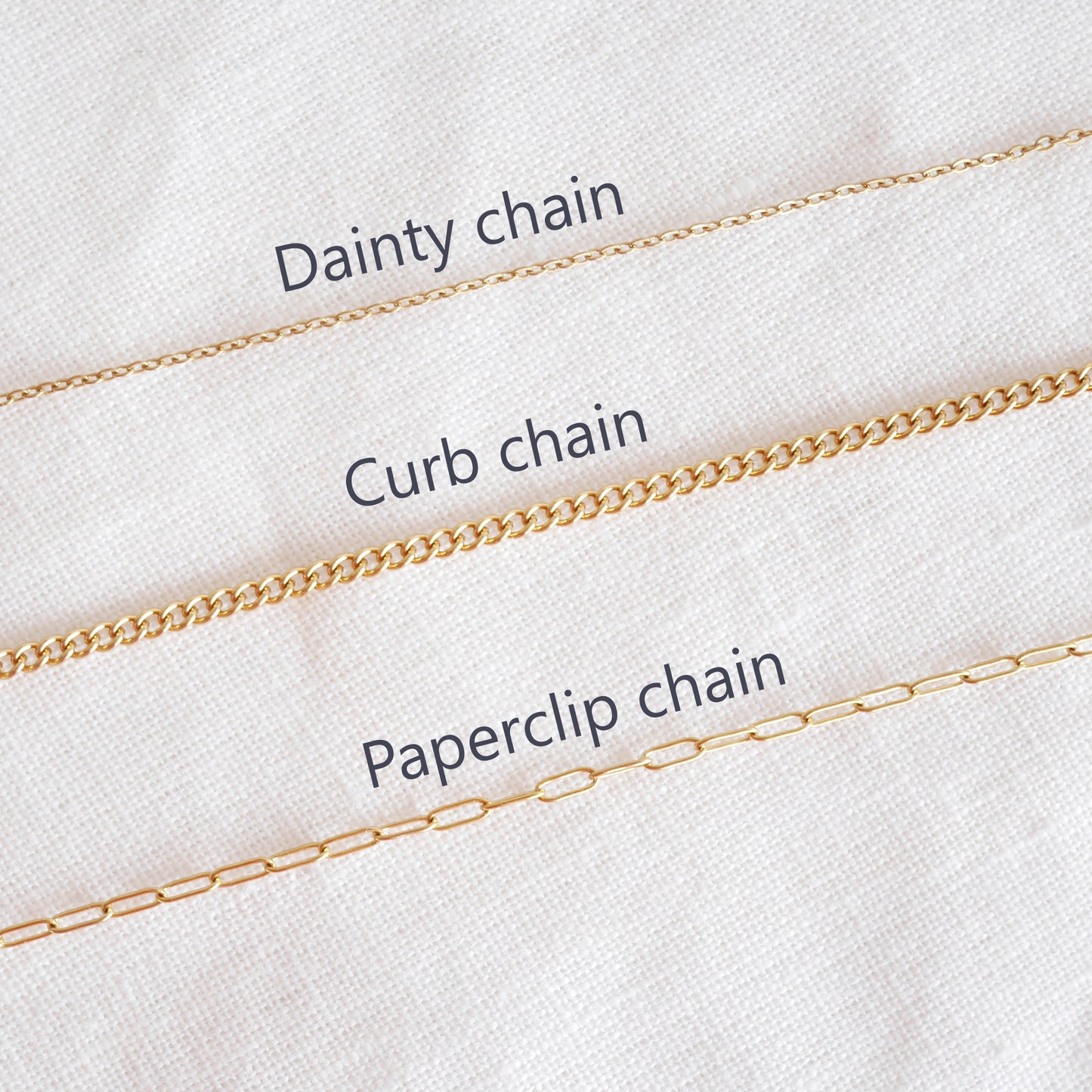 Fish necklace - Pisces gold charm chain, sardine bass jewelry gift for her