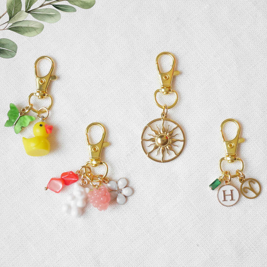 Small custom bag charm | Design your handbag charms | Personalized keychain | Make your own purse accessory | Personalized birthday gift